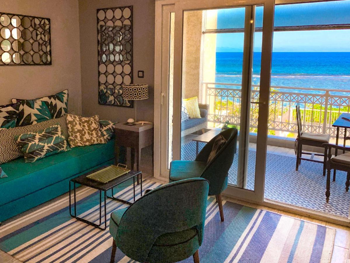Le Petrel Blanc - Appartement Sur La Plage De La Souris Blanche Trois Bassins Екстер'єр фото