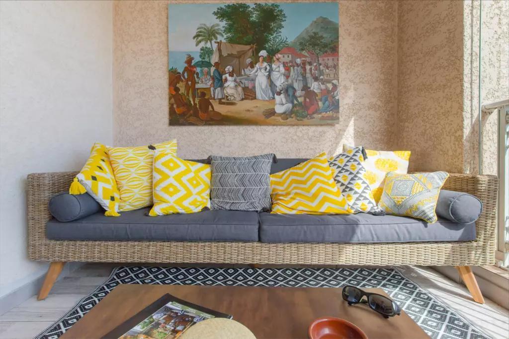Le Petrel Blanc - Appartement Sur La Plage De La Souris Blanche Trois Bassins Екстер'єр фото