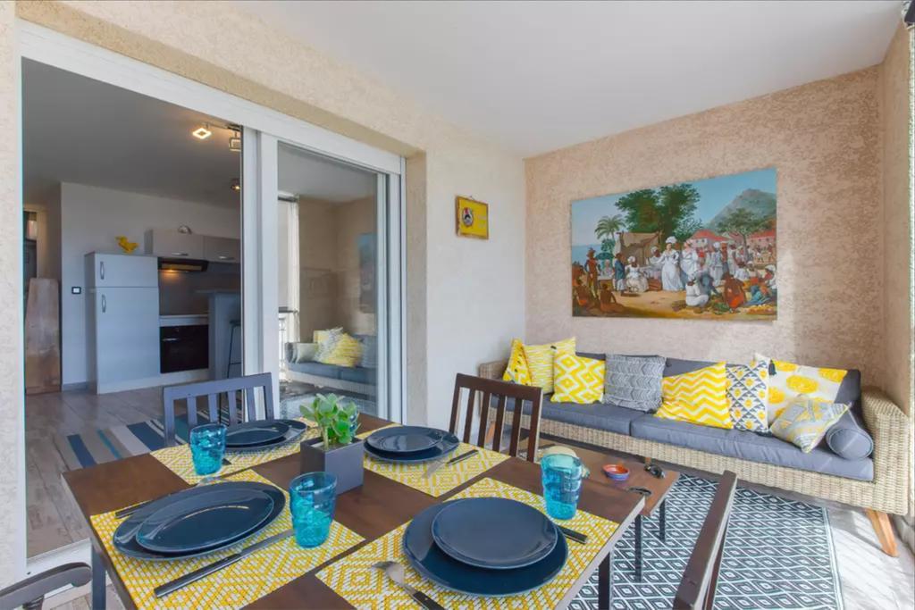 Le Petrel Blanc - Appartement Sur La Plage De La Souris Blanche Trois Bassins Екстер'єр фото
